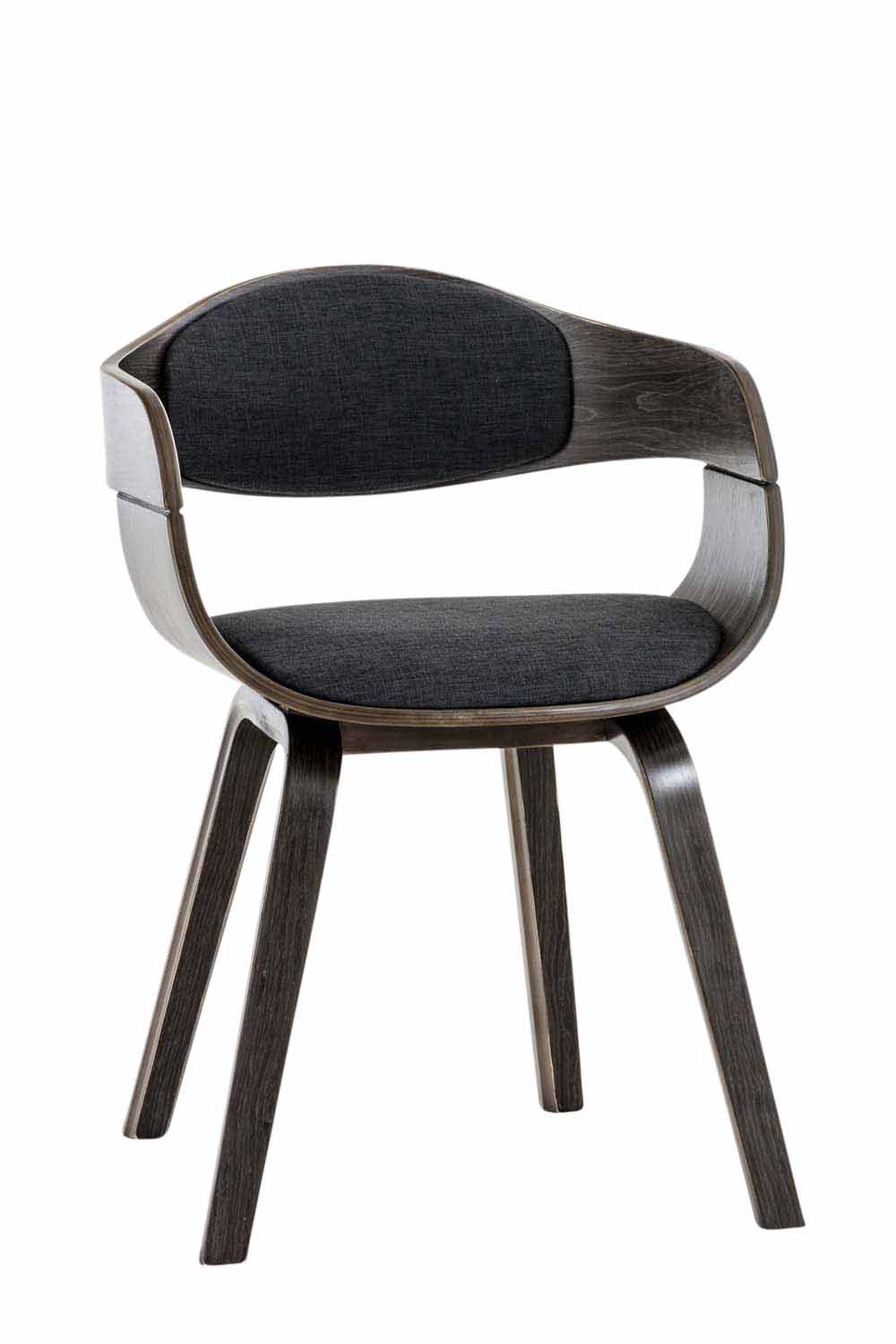 Sedia Arabba in Tessuto grigio/grigio scuro