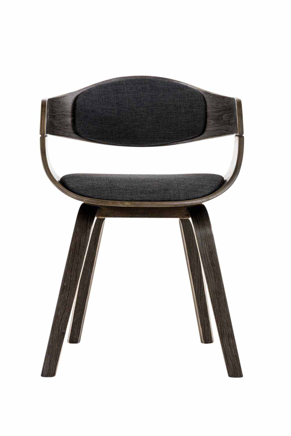 Sedia Arabba in Tessuto grigio/grigio scuro