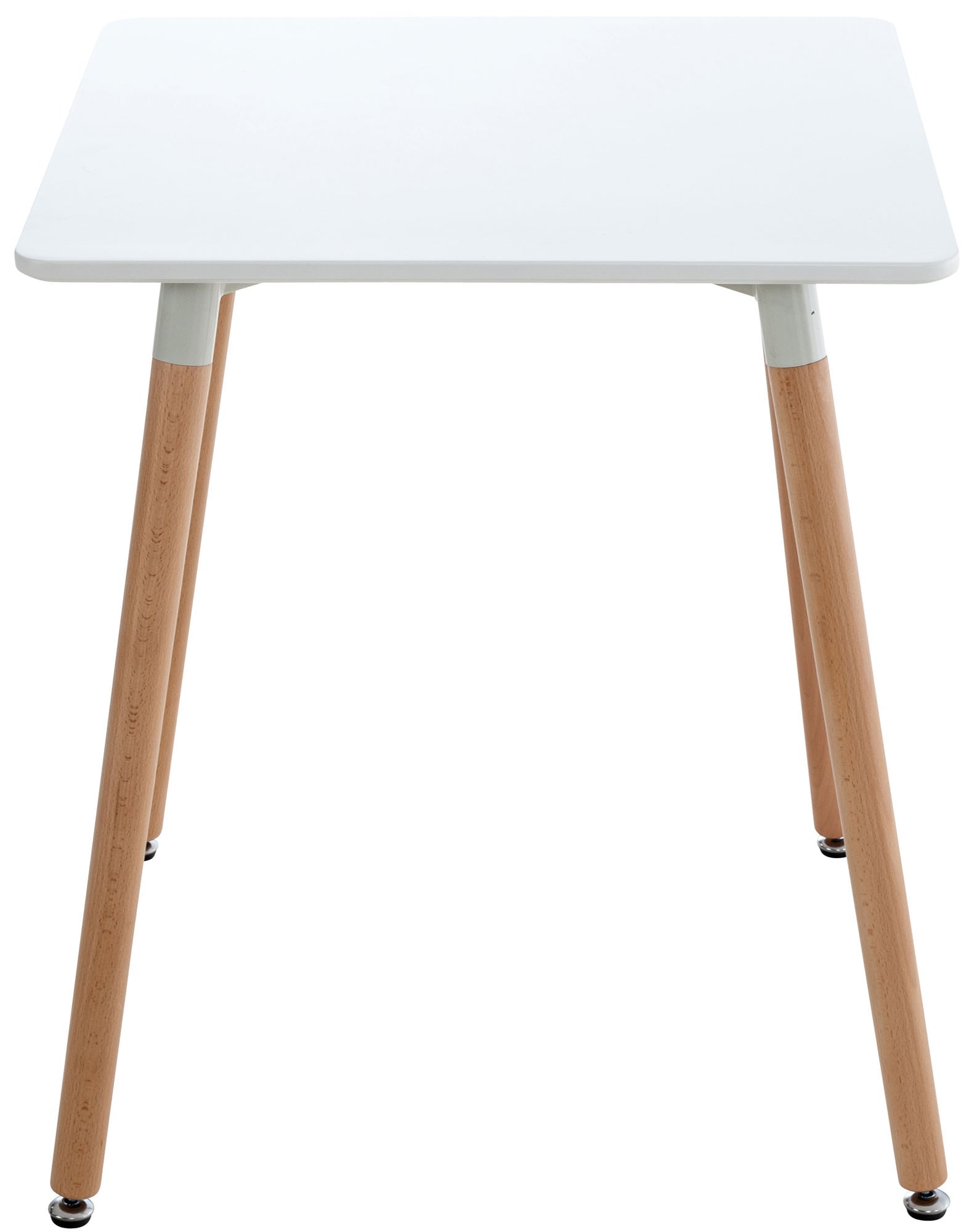 Tavolo Quadrato da Cucina Comelico bianco,60 cm