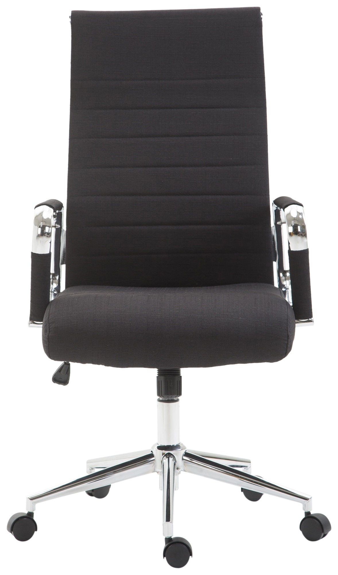 Basso Agordino office chair in black fabric
