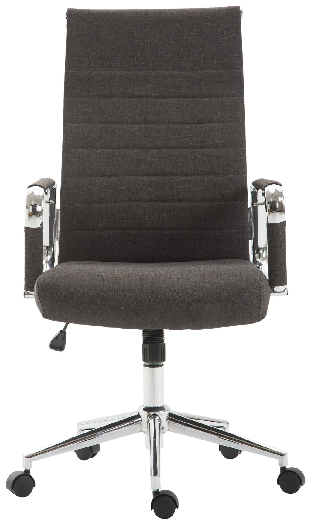 Sedia ufficio Basso Agordino in tessuto grigio scuro