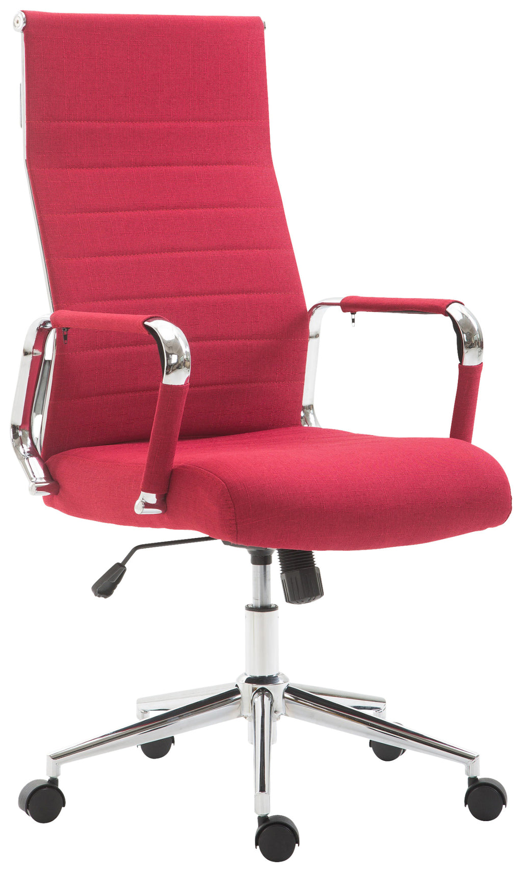 Basso Agordino office chair in red fabric