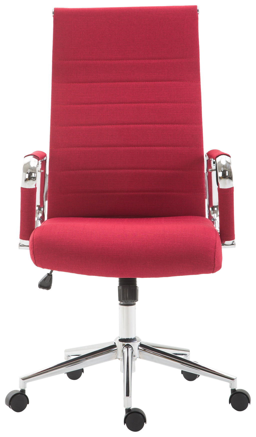 Basso Agordino office chair in red fabric