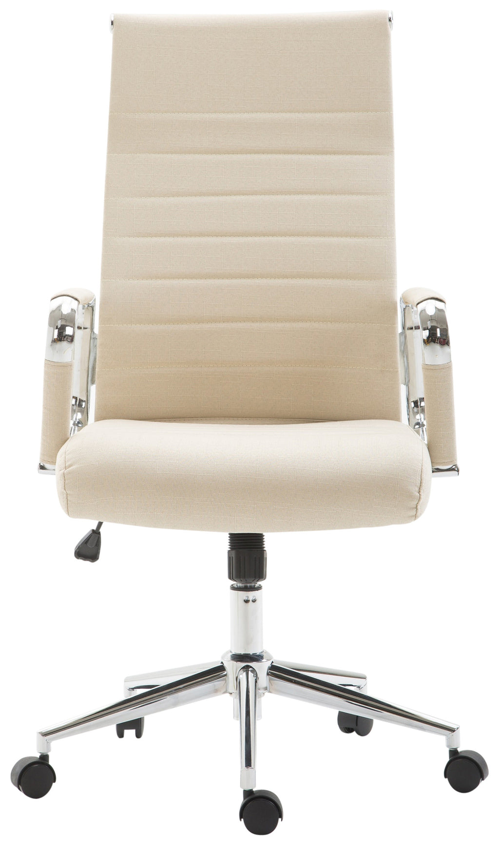 Basso Agordino office chair in cream fabric