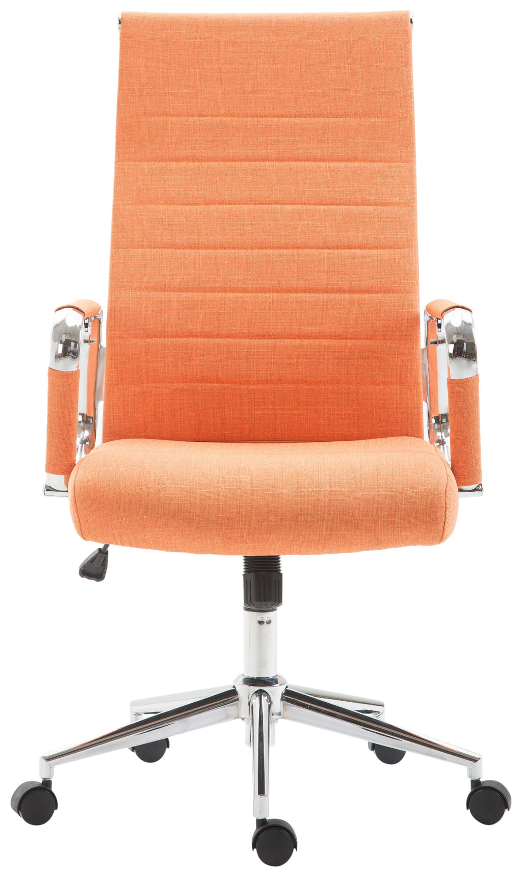 Basso Agordino office chair in orange fabric