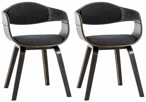 2er Set Arabba Chairs in Fabric