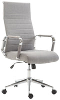 Basso Agordino office chair in gray fabric