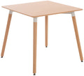 Tavolo Quadrato da Cucina Comelico naturale,80 cm
