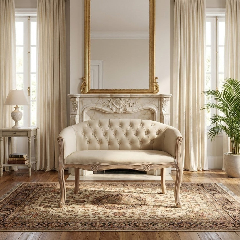 COLEMAN FABRIC SOFA. Dimensions: 107 x 61 x 70 cm h.