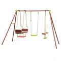 ALTALENA MINNIE 5 P. Altalena in metallo- 5 posti tubi ò 50/25 mm Dimensioni: m 2,69 x 1,53 x 1,95 h. Arredo Giardino