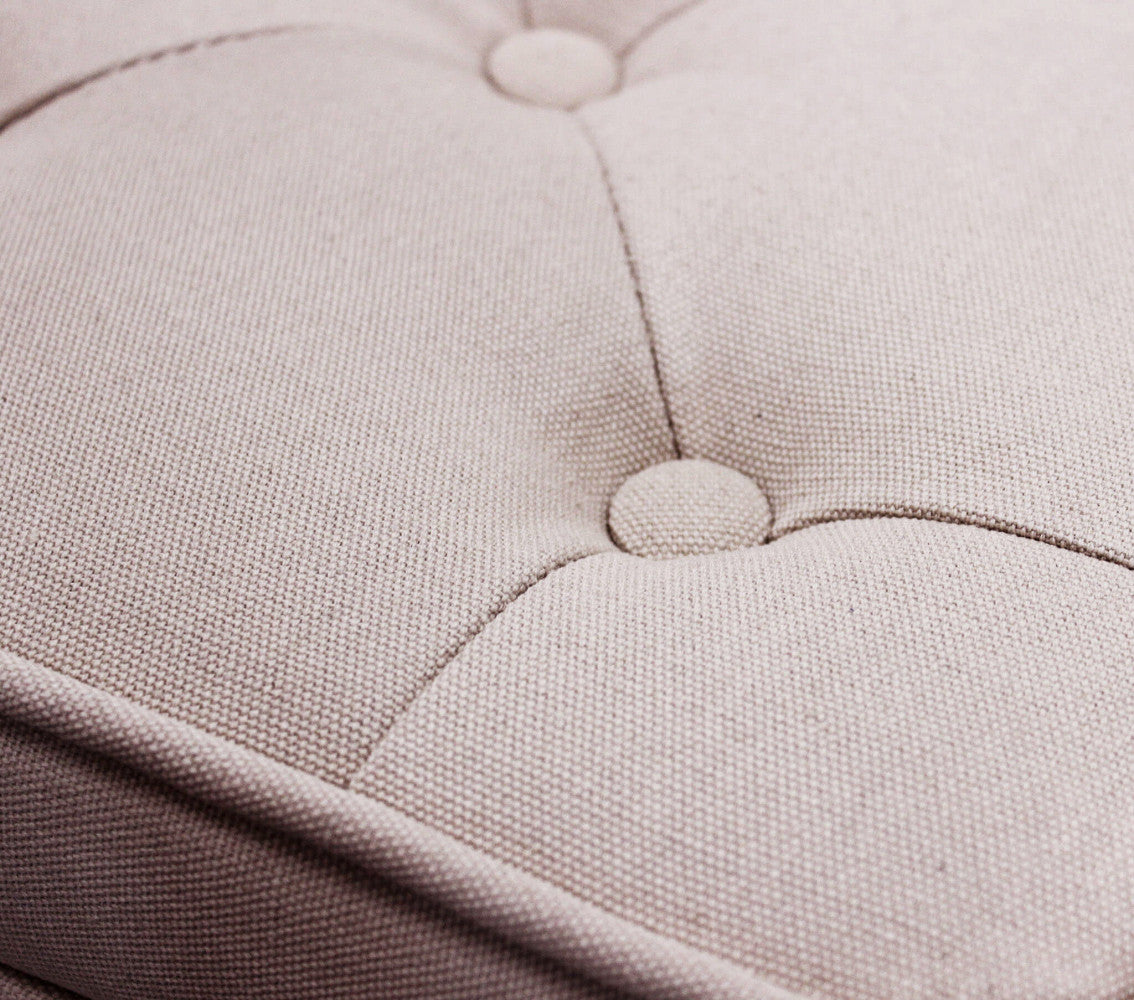 MARLY FABRIC STOOL. Dimensions: 50 x 36 x 47 cm h.