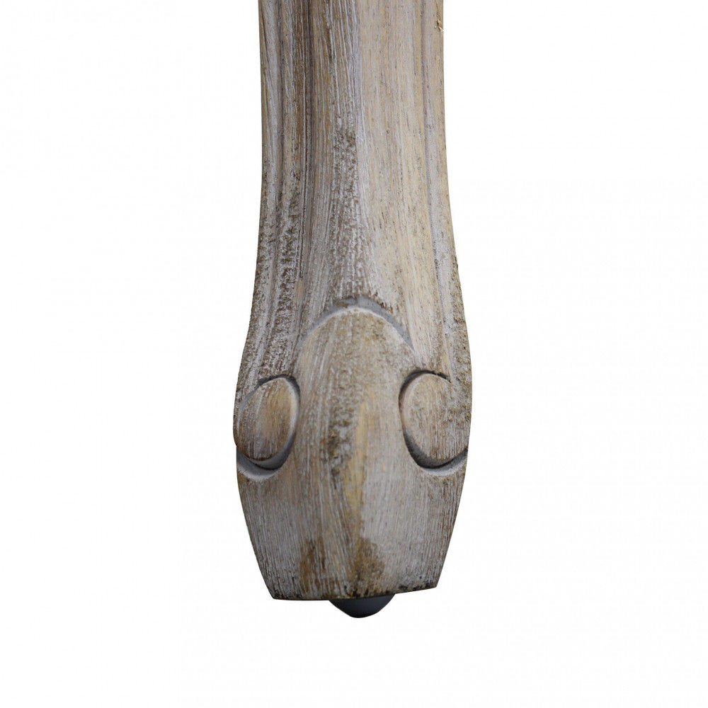 MADELYN BENCH IN GREY VELVET. Dimensions: 113 x 48 x 45/60 h cm.