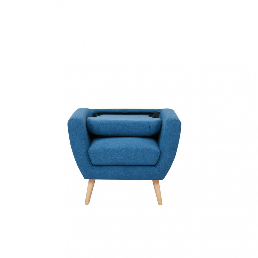 POLTRONA BURTON. Poltrona GRIGIO CHIARO, GRIGIO SCURO o BLU con bottoni e gambe in polipropilene Dimensioni: cm 84 x 79 x 86 h.