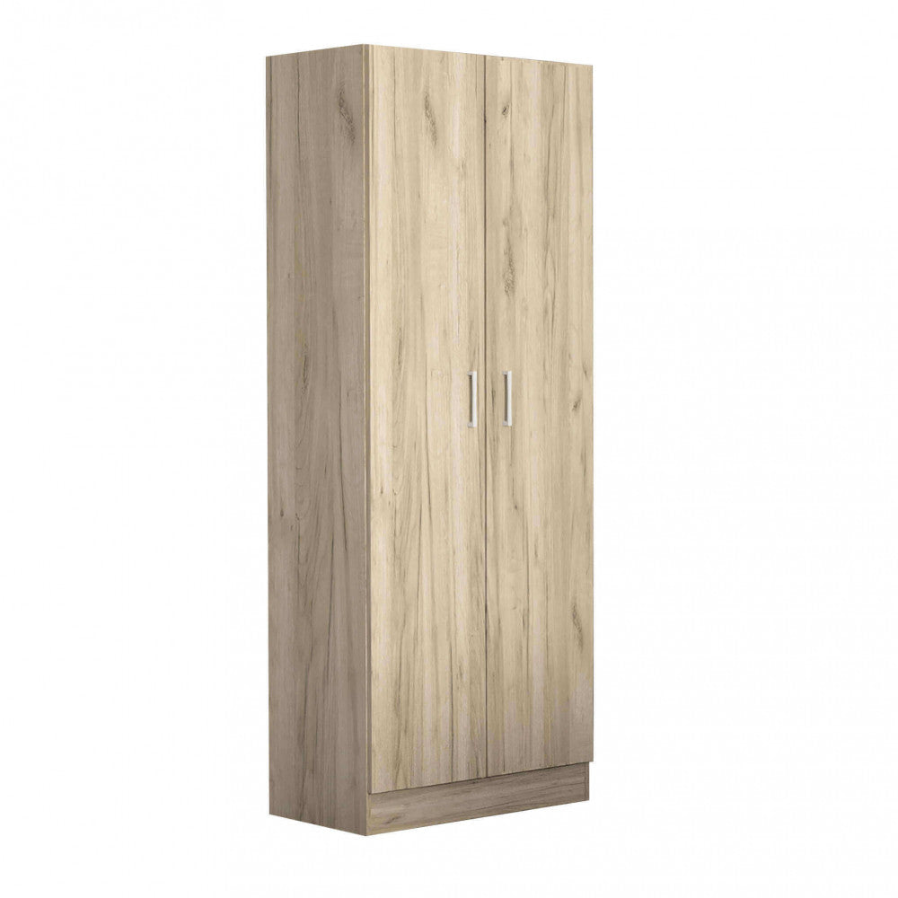 LEOPOLD 2-DOOR ELM WARDROBE. ELM wooden wardrobe. Dimensions: 80 x 52 x 180 cm.