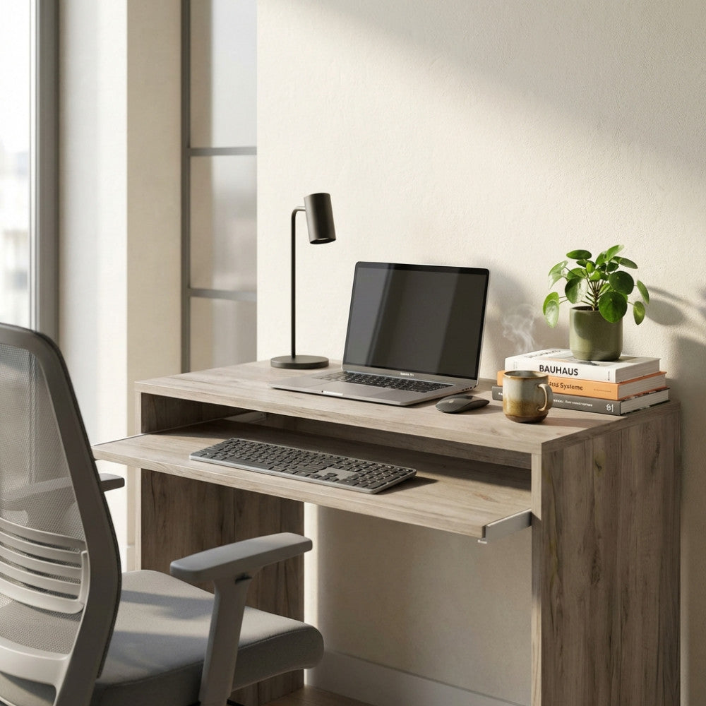 PERRY ELM Laptop Stand. ELM wooden laptop stand. Dimensions: 90 x 45 x 74 h cm.