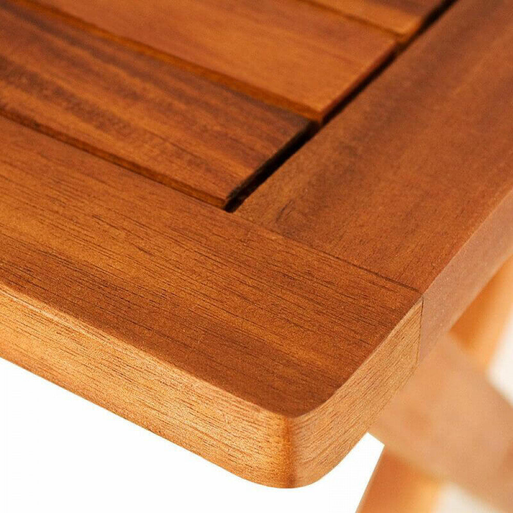 TAVOLO DIEGO PIEGHEVOLE 100 X 70. Legno di Acacia massiccio spessore 22 mm Dimensioni: cm 100 x 70 x 74 h. Arredo Giardino