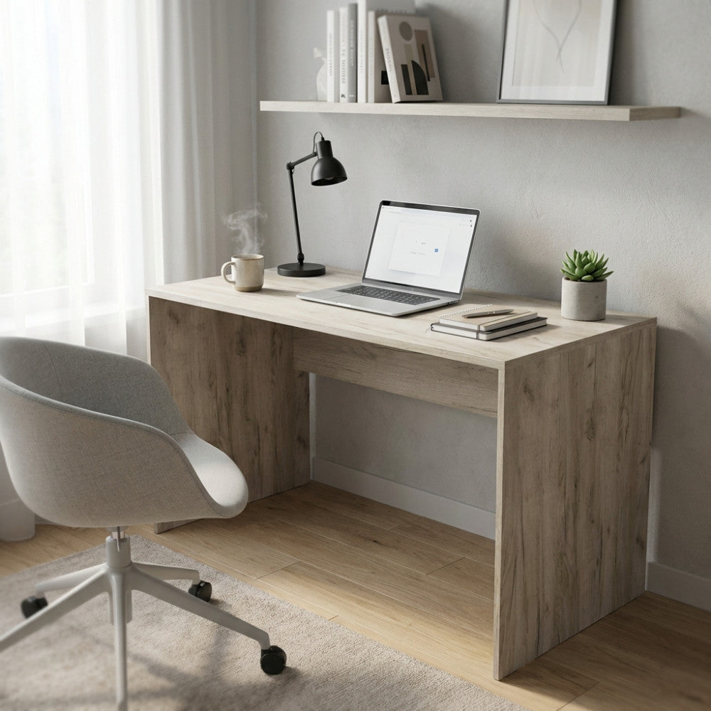JOSIE ELM DESK. ELM wooden desk. Dimensions: 138.5 x 68 x 75 h cm.