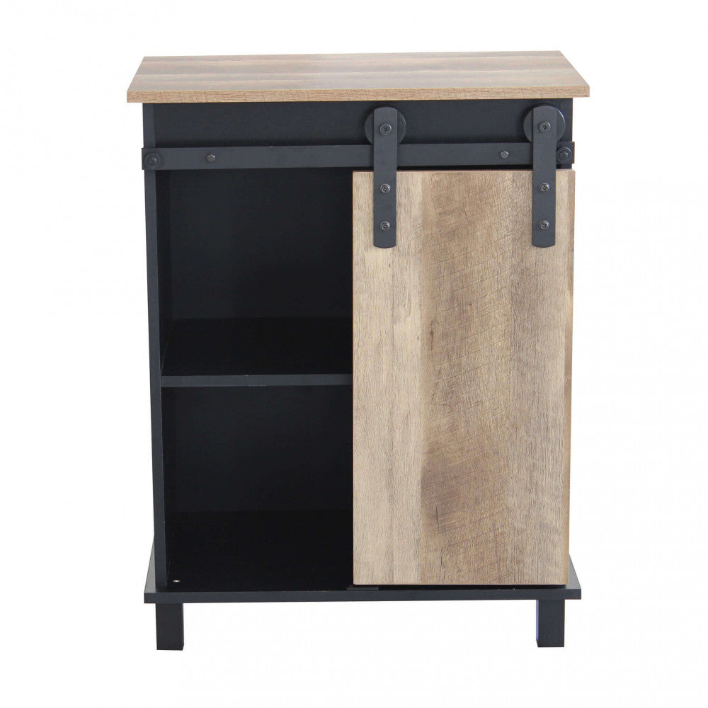 MOBILE IN LEGNO E FERRO XAVIER. Mobile con 1 anta scorrevole in legno Dimensioni: cm 60 x 40 x 78 h.