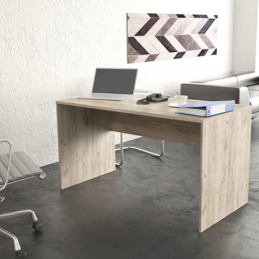 JOSIE ELM DESK. ELM wooden desk. Dimensions: 138.5 x 68 x 75 h cm.