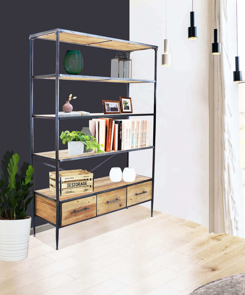MOBILE DELMAR. Dimensioni: cm 128 x 44,5 x 153,5 h.