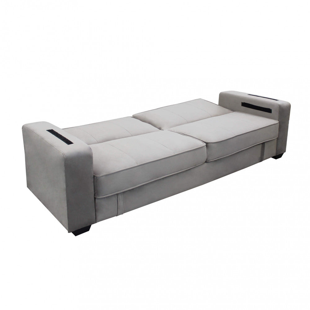 DIVANO LETTO DARELL. Dimensioni: D.228x85x89/DL.228x111x42.
