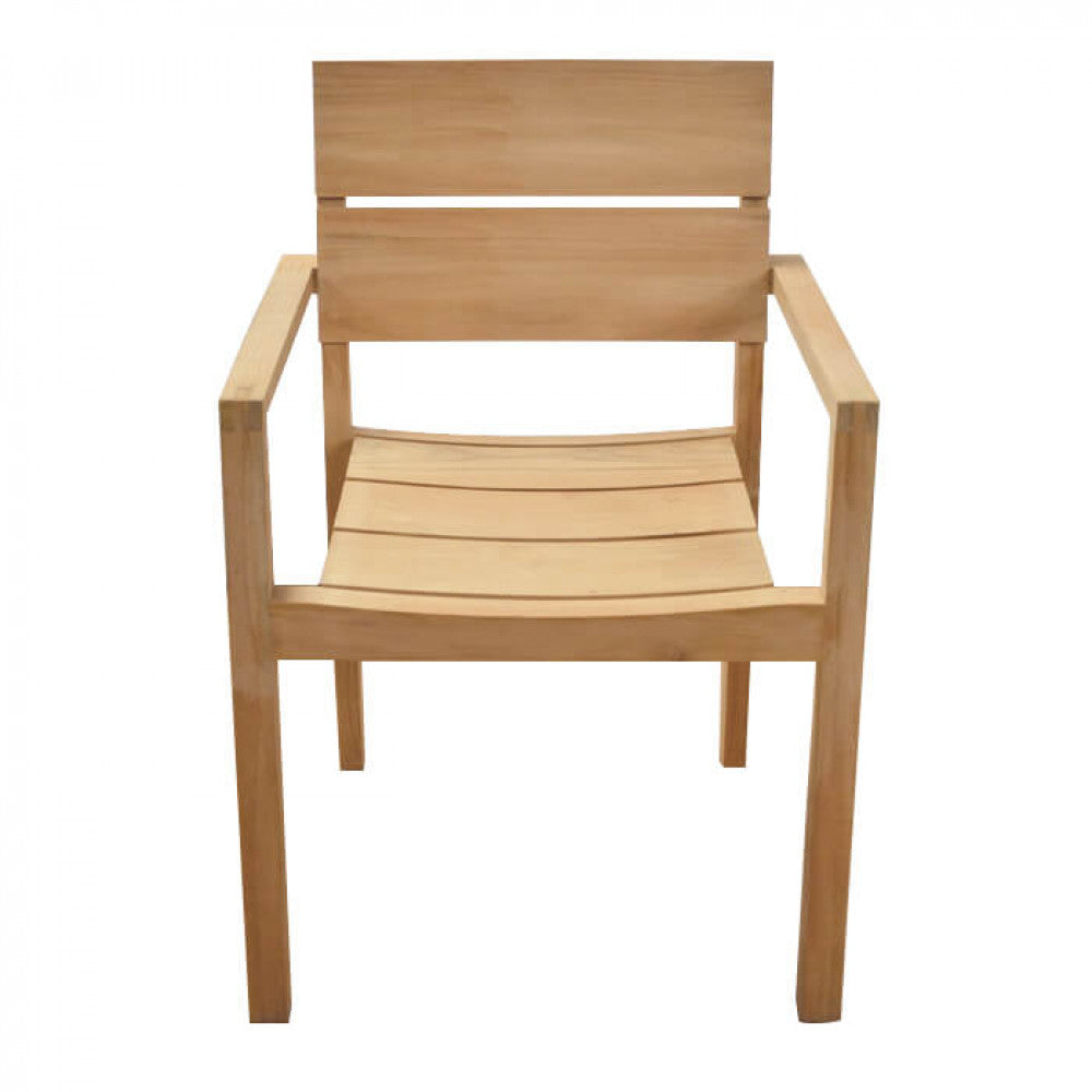 SEDIA PARKER IMPILABILE. Poltrona in teak Dimensioni: cm 58 x 60 x 80 h. Arredo Giardino