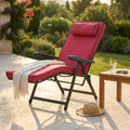 POLTRONA PARADISO MODELLO AUTOMATICA ROSSO ANTICO. Disponibile BEIGE o GRIGIA o ROSSA o AZZURRA Dimensioni:. Arredo Giardino