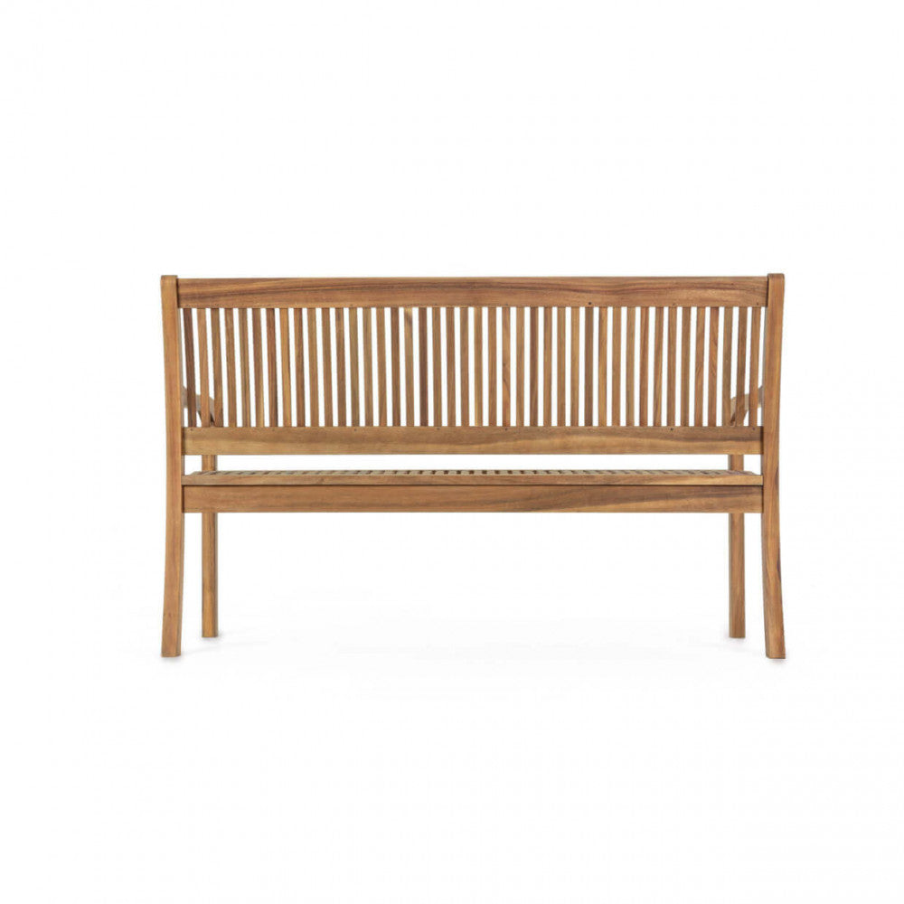 PANCA NITTA 2 P. Legno di Acacia massiccio Dimensioni: cm 120 x 62 x 88 h. Arredo Giardino