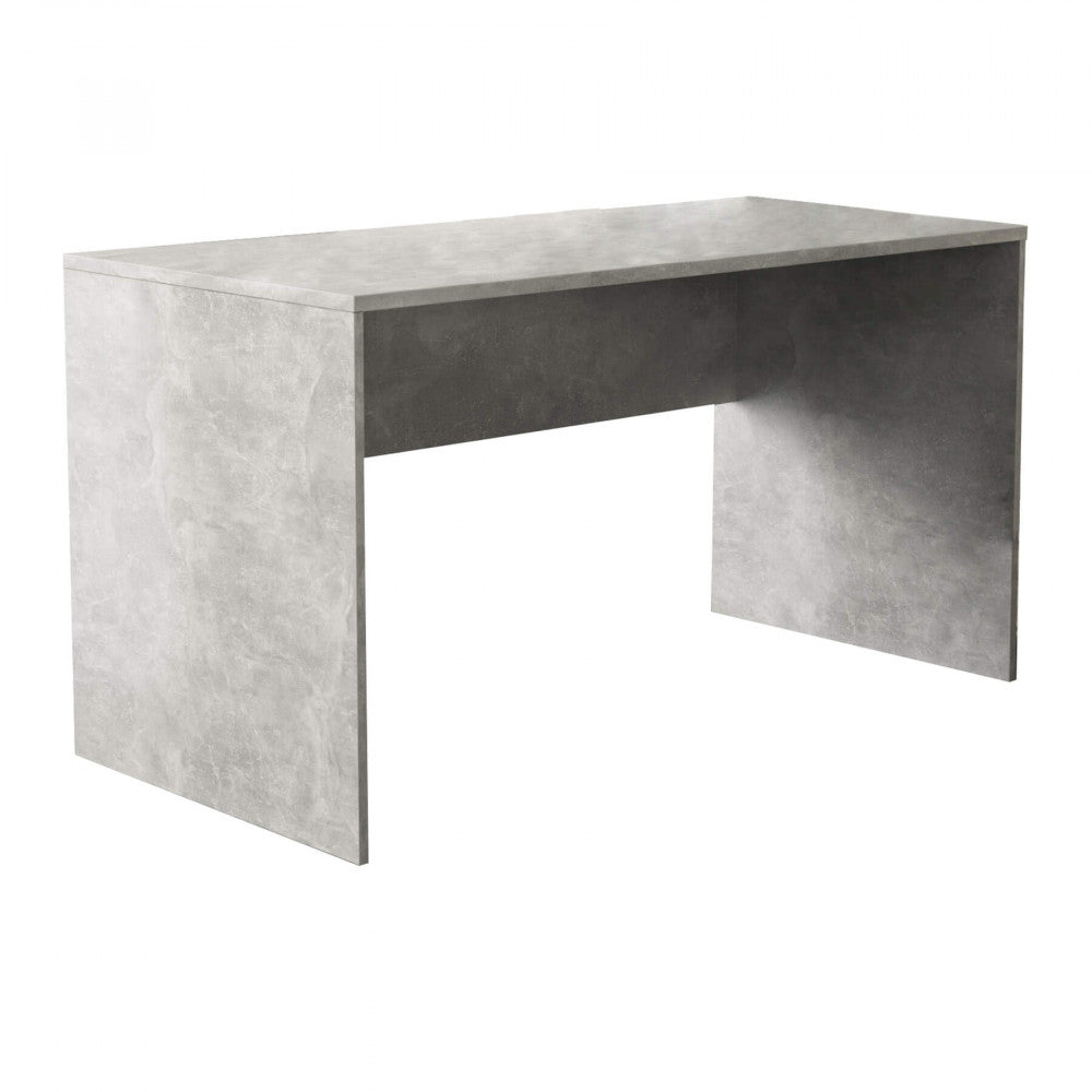 SCRIVANIA JOSIE GRIGIO EFFETTO CEMENTO. Scrivania in legno GIRGIO EFFETTO CEMENTO Dimensioni: cm 138,5 x 68 x 75 h.