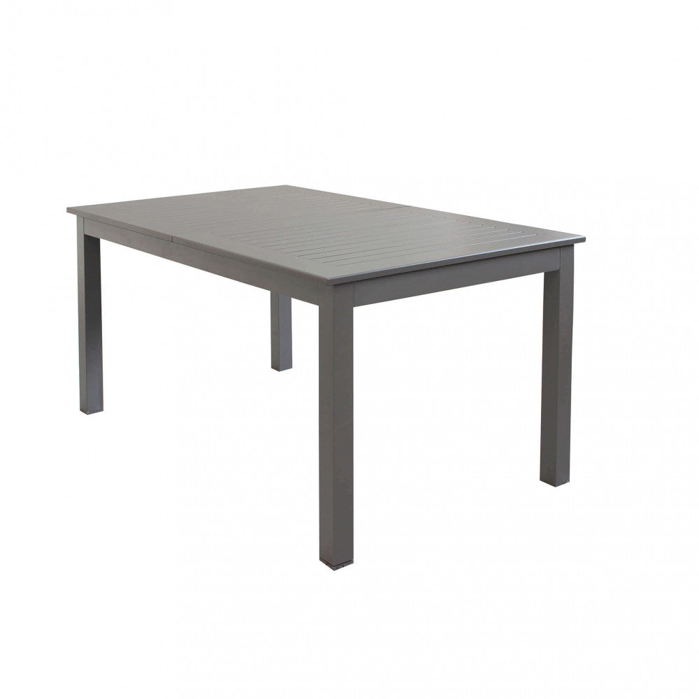 TAVOLO CUBA ALLUNGABILE 150/210 X 90. Struttura in alluminio verniciato BIANCO o TAUPE o TORTORA o ANTRACITE Dimensioni: cm 150/210 x 90 x 75 h. Arredo Giardino