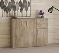 MOBILE FLEXI ROVERE CHIARO. Dimensioni: cm 106 x 36 x 83 h.