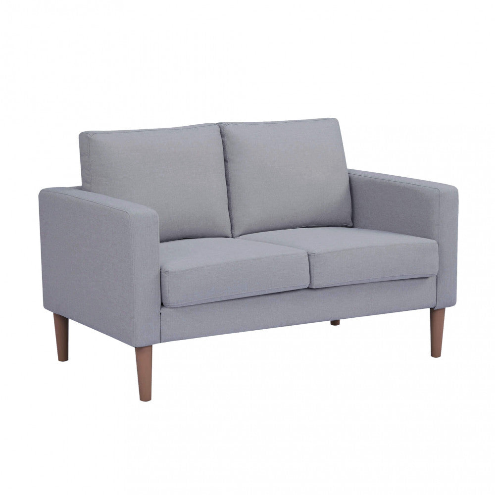 DIVANO 2 POSTI RAMSEY. Divano GRIGIO CHIARO o GRIGIO SCURO o BLU o BEIGE gambe in polipropilene Dimensioni: cm 137 x 73 x 82 h.