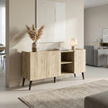 MOBILE FELY 3 ANTE E 2 MENSOLE ROVERE. Dimensioni: cm 160 x 40 x 83 h.