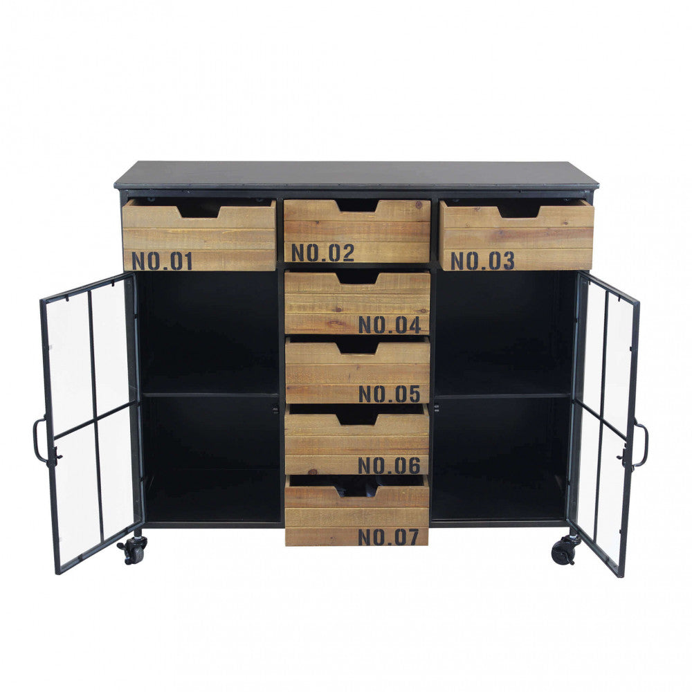 MOBILE CADEN. Dimensioni: cm 98,5 x 38,5 x 84 h. Arredo Giardino