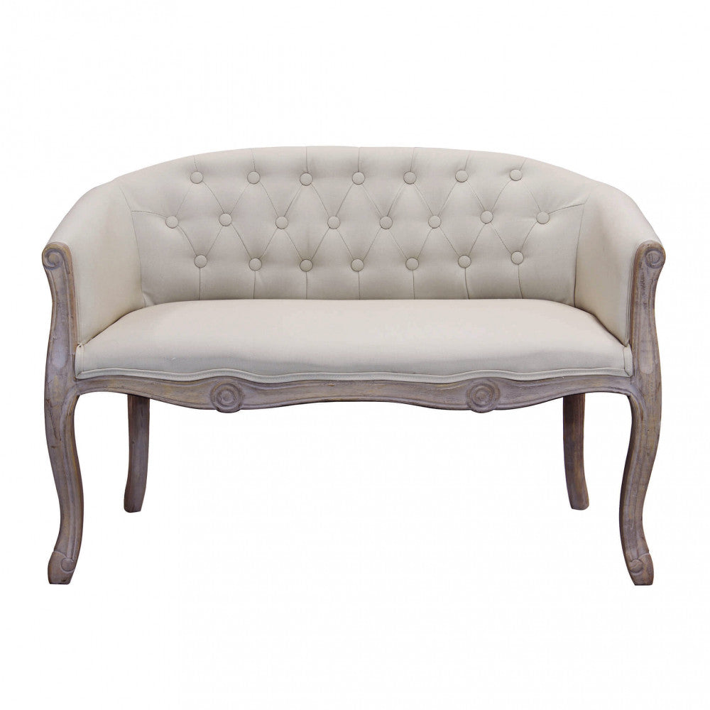 DIVANO COLEMAN IN TESSUTO. Dimensioni: cm 107 x 61 x 70 h.