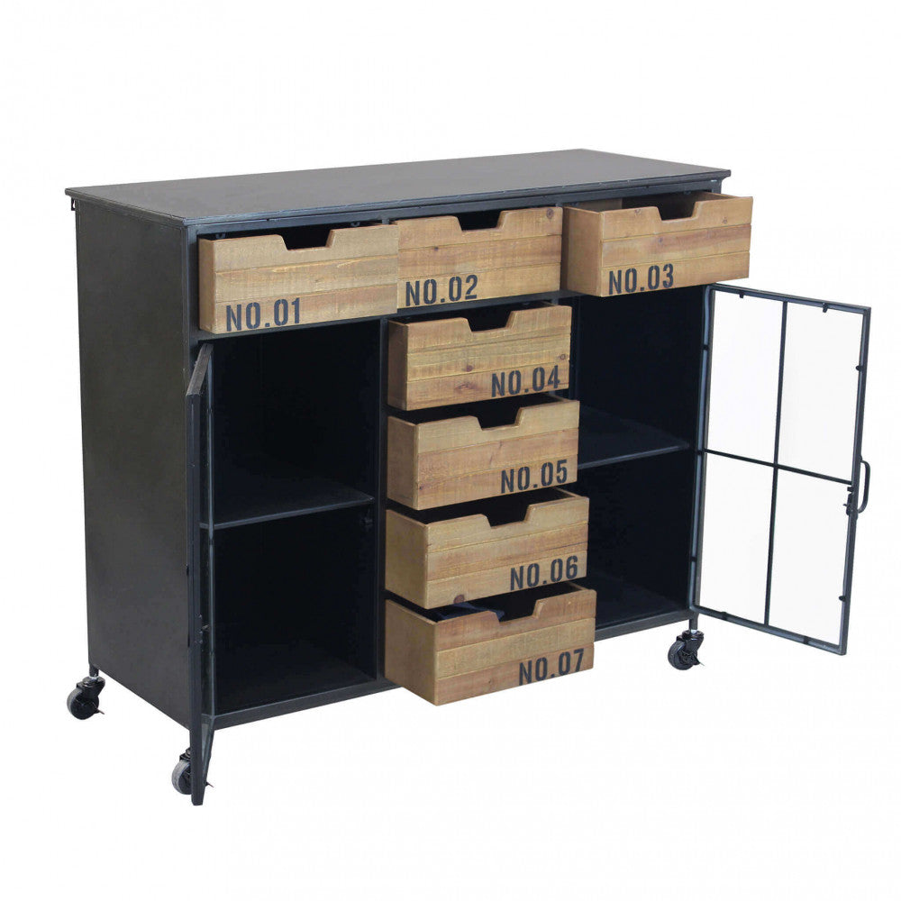 MOBILE CADEN. Dimensioni: cm 98,5 x 38,5 x 84 h. Arredo Giardino