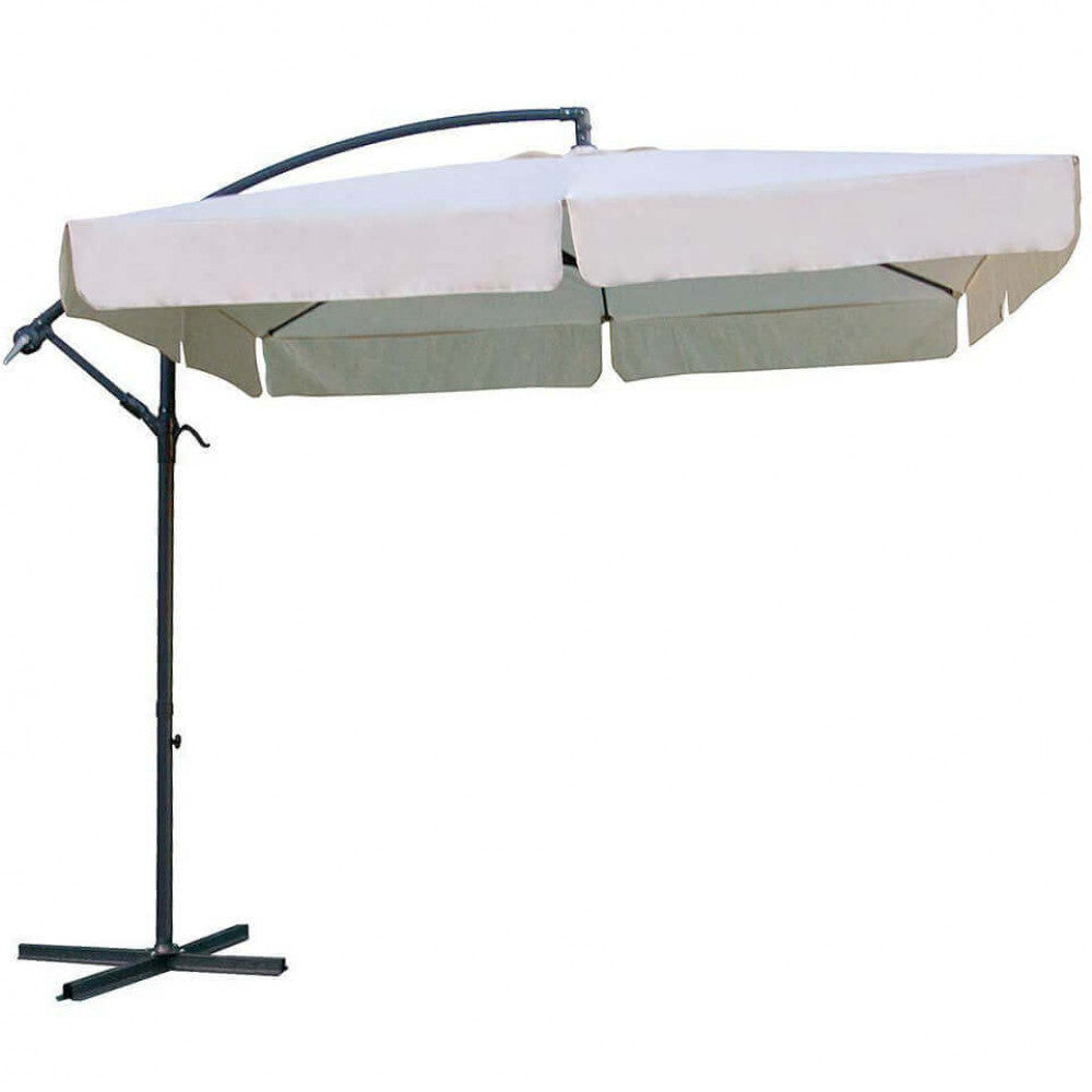 ALMERIA UMBRELLA, W/D 2.5 X 2.5. Dimensions: 2.5 x 2.5 m. Garden Furniture