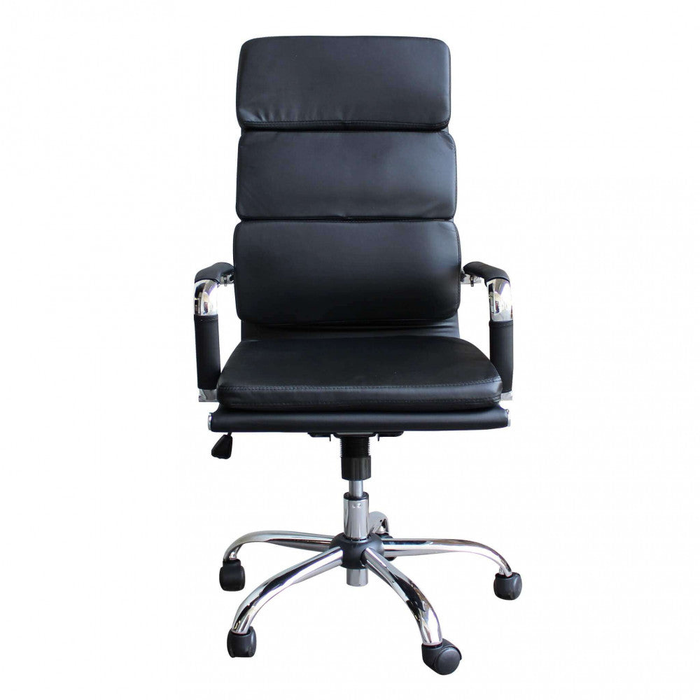 POLTRONA DA UFFICIO DOLLY. Dimensioni: Cm 55,5 x 63,5 x 109-117 h.