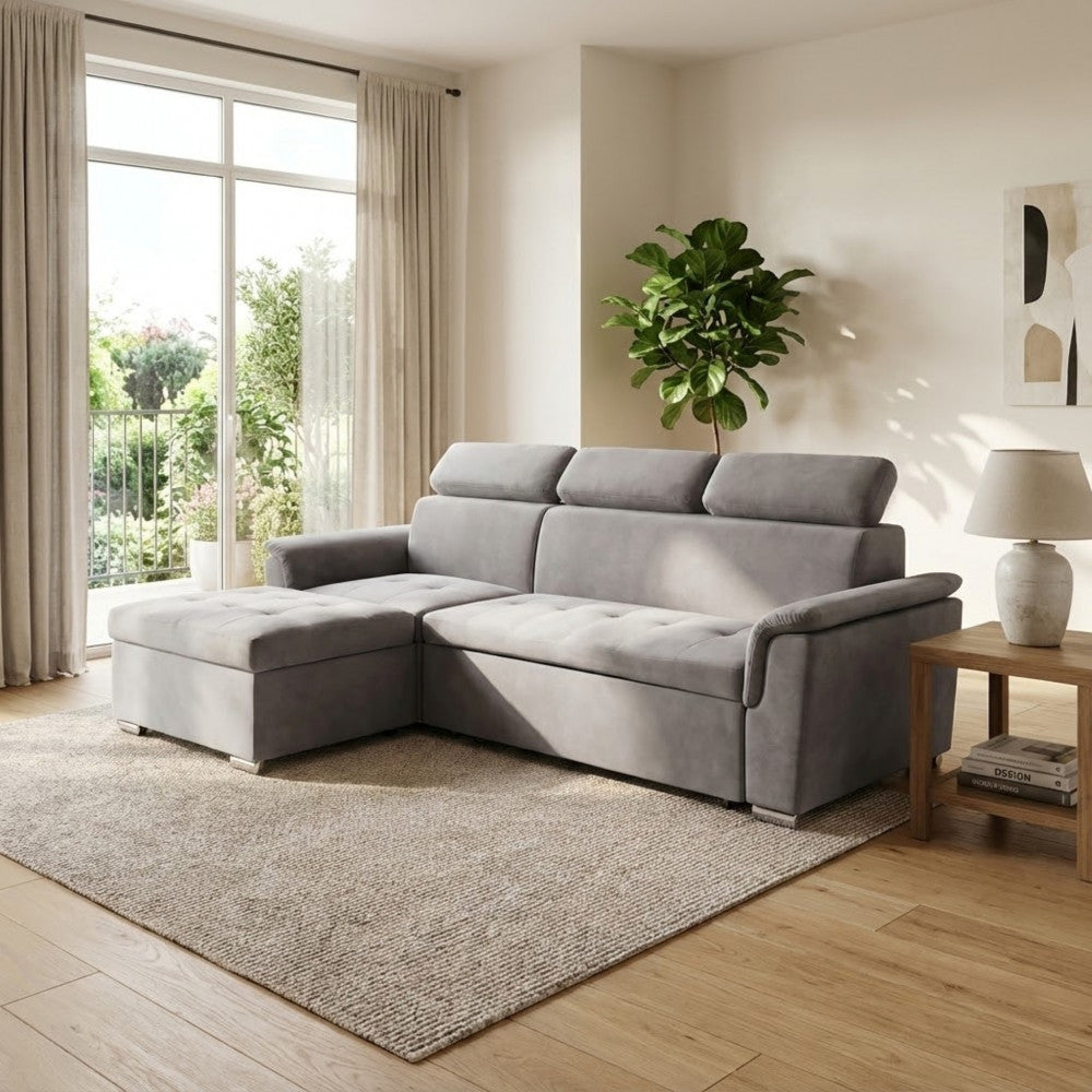 DIVANO LETTO DERRICK. Dimensioni: D.86x62/88x43/84/DL.148x88x84.