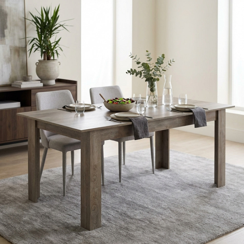 TAVOLO GEMMA ROVERE CHIARO. Tavolo in legno ROVERE CHIARO Dimensioni: cm 160/200 x 90 x 75 h. Arredo Giardino