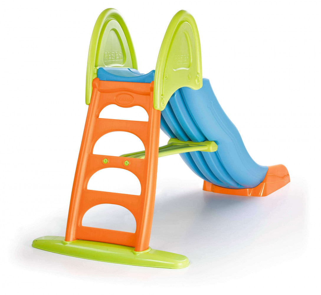 SUPER MEGA WATER SLIDE. Super large slide, with non-slip ladder, with high sides for greater safety. Max load 45 kg. Children 3+. Dimensions: 253 x 80 x 140 cm. Garden Furniture.