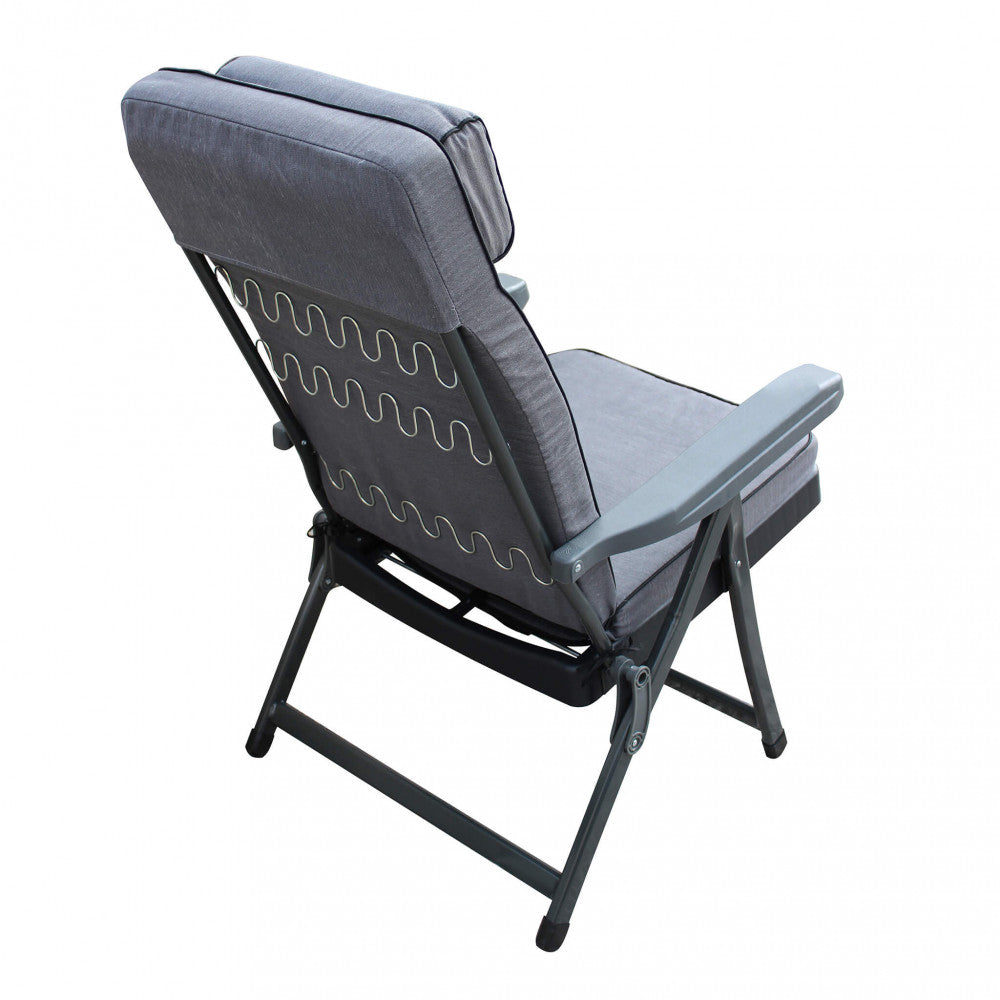 POLTRONA PARADISO MODELLO CARRELLO GRIGIA. Disponibile BEIGE o GRIGIA o ROSSA o AZZURRA Dimensioni:. Arredo Giardino