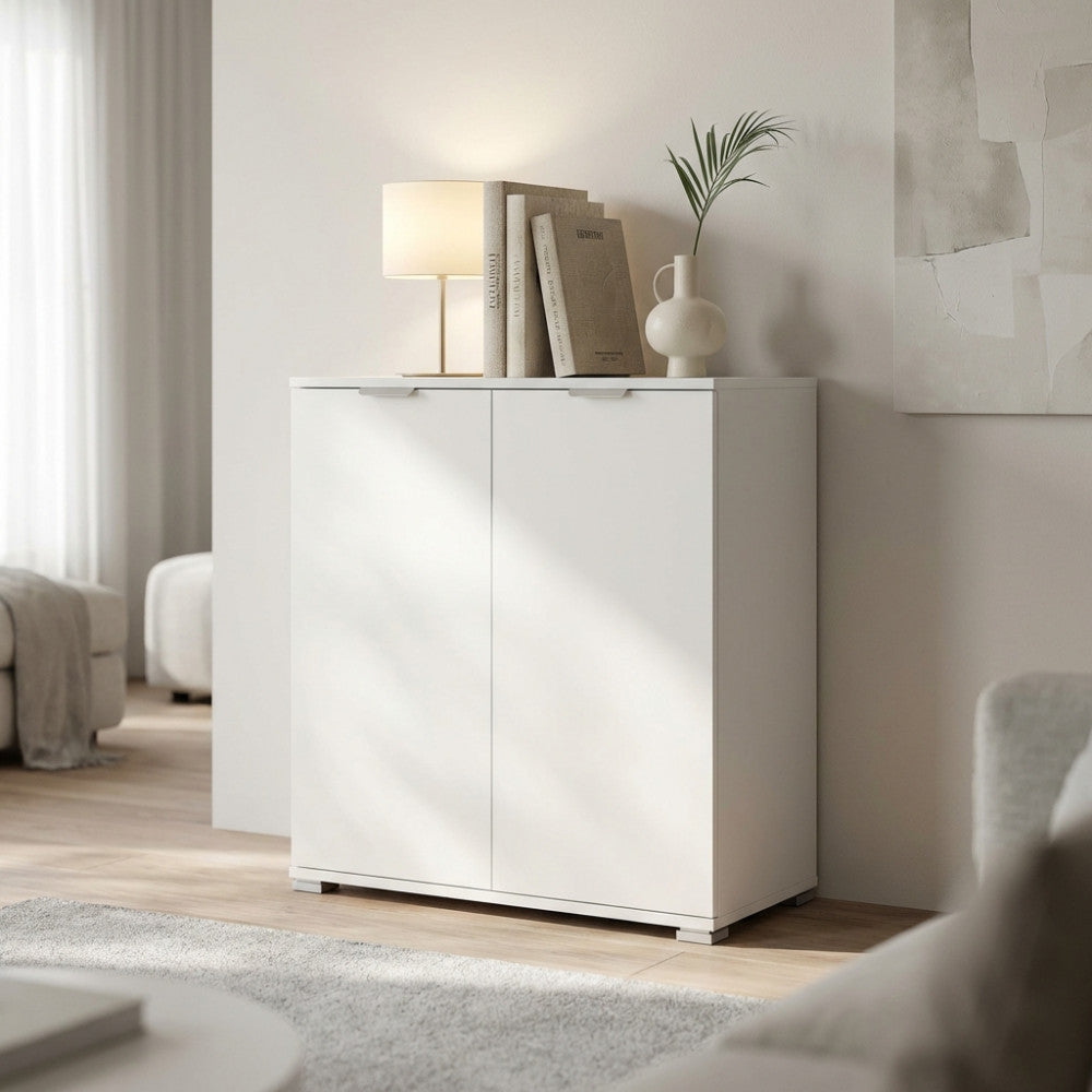 BASE 2 ANTE BIANCA. Dimensioni: cm 75 x 38 x 85 h.
