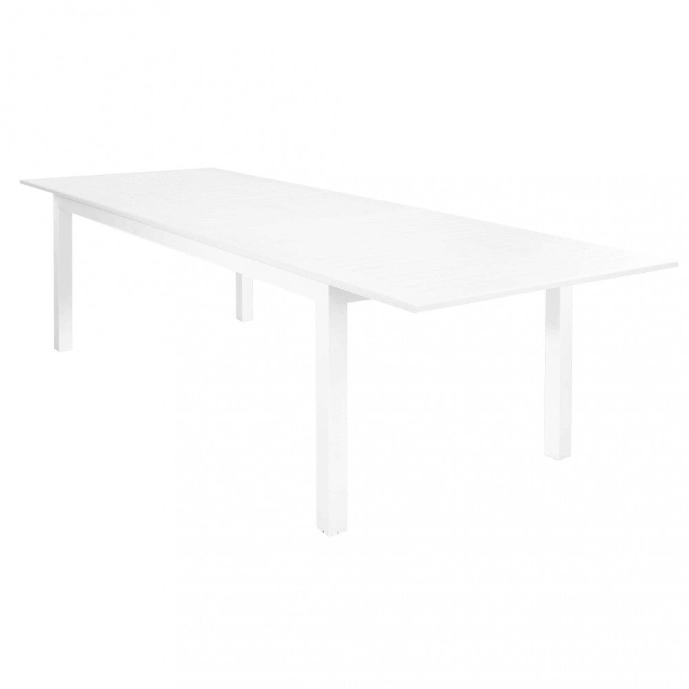 TAVOLO CUBA ALLUNGABILE 220/280 X 100. Struttura in alluminio verniciato BIANCO o TAUPE o TORTORA o ANTRACITE Dimensioni: cm 220/280 x 100 x 75 h. Arredo Giardino