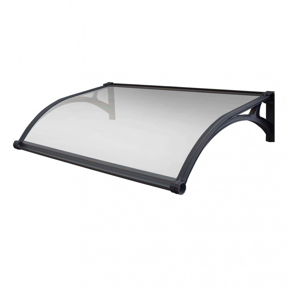 RAINBOW LED Awning, MATT 100 X 120. Awning with LED, SOLAR PANEL and 2.7 mm ABS Polycarbonate arms, self-charging, maintenance-free. Dimensions: 100 x 120 cm / D.95 x 115.