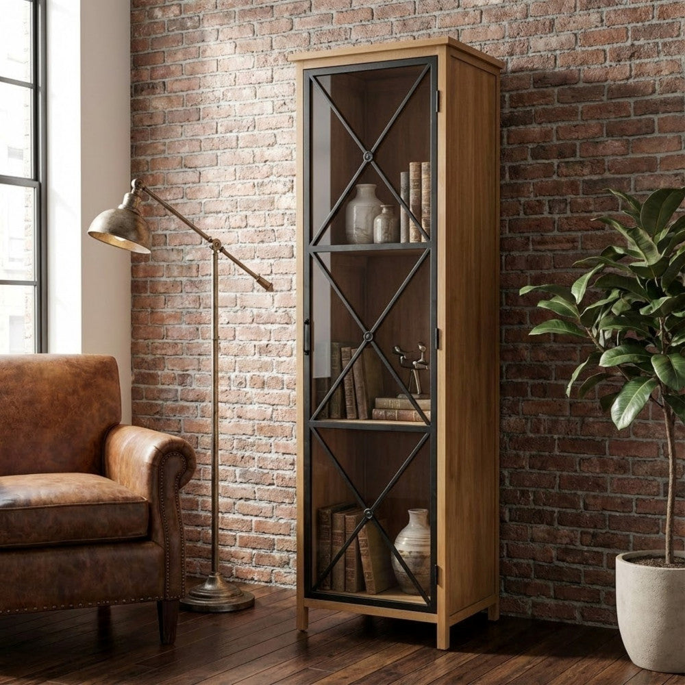 VETRINA CELESTINE. Dimensioni: cm 53 x 46 x 183,5 h. Arredo Giardino