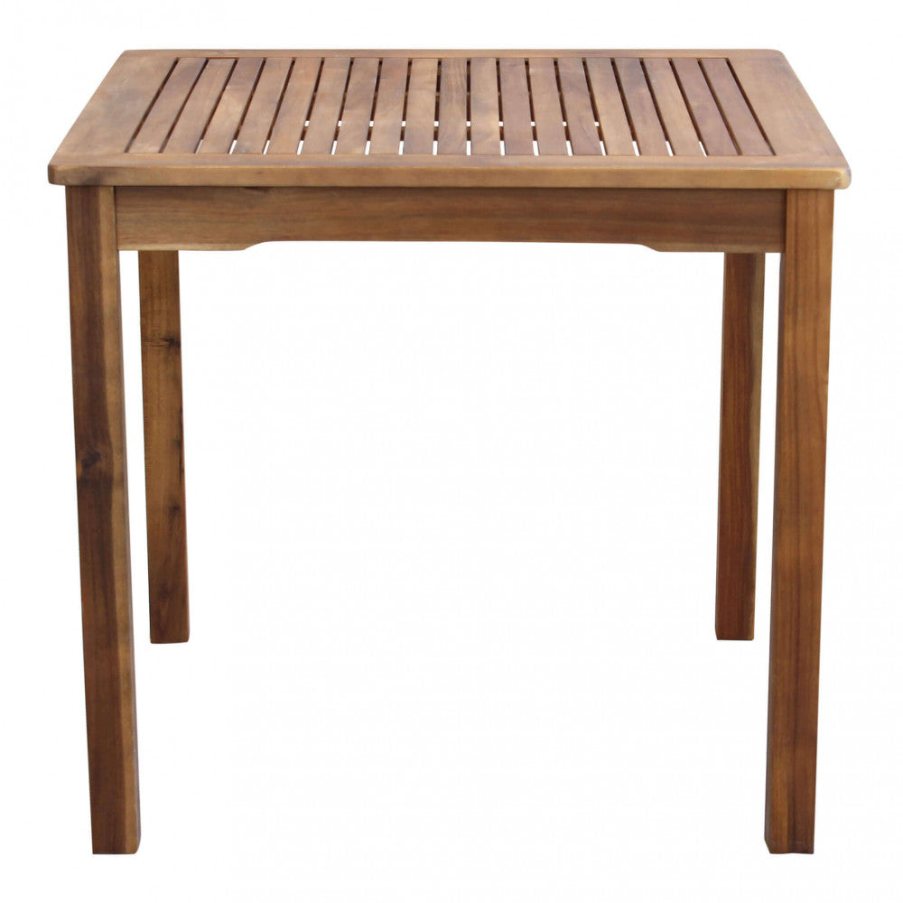 TAVOLO 80 X 80. Legno di Acacia massiccio spessore 22 mm misure delle gambe cm 4,5 x 4,5 Dimensioni: cm 80 x 80 x 74 h. Arredo Giardino
