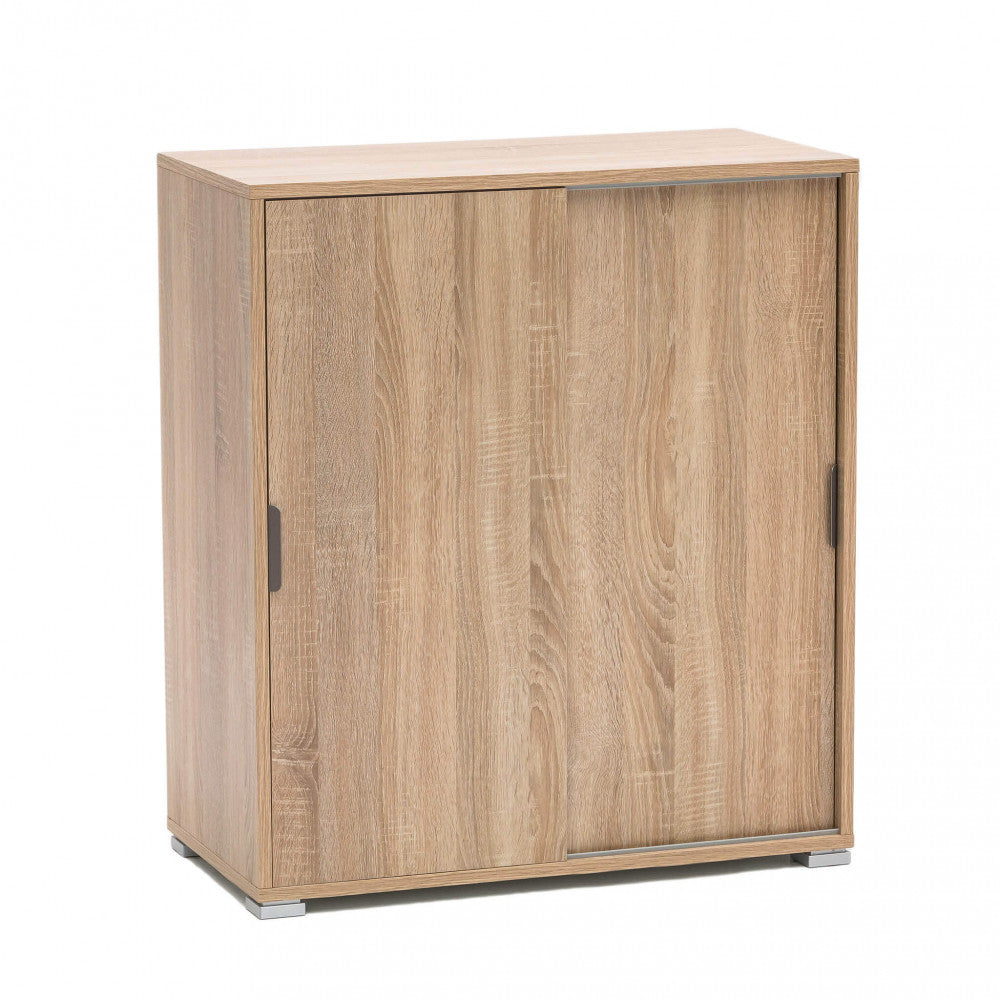 MOBILETTO TANGO 2 ANTE SCORREVOLI NATURALE. Dimensioni: cm 75 x 38 x 85 h.