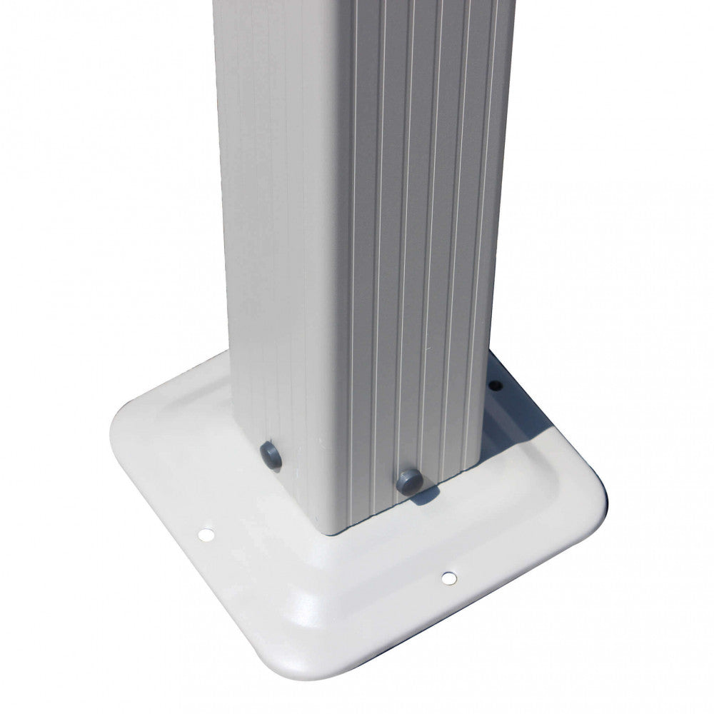 ASTORIA GAZEBO 3 x 4 TAUPE WITH GREY COVER. 180g GREY polyester cover, dove gray metal and aluminum frame. Garden furniture.