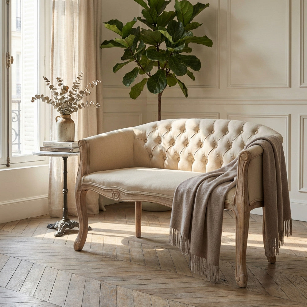 COLEMAN FABRIC SOFA. Dimensions: 107 x 61 x 70 cm h.